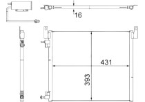 Condensor, airconditioning