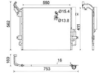 Condensor, airconditioning