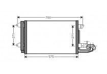 CONDENSOR GOLF5/OCTAVIA vanaf '03 DENSO