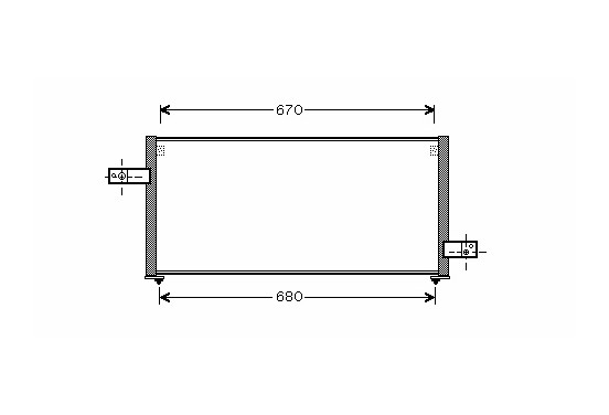 CONDENSOR FORESTER ALL 00-02 51005061 International Radiators