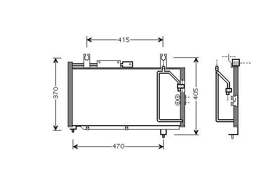 AIRCO CONDENSOR 52005067 International Radiators