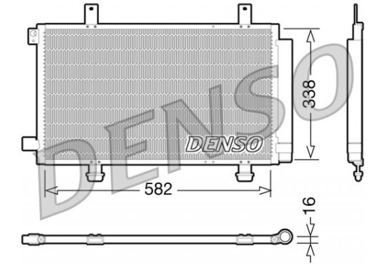 Airco condensor DCN47002