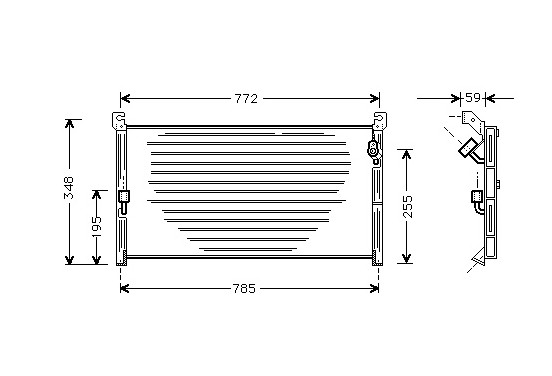 AIRCO CONDENSOR 2.0 53005130 International Radiators