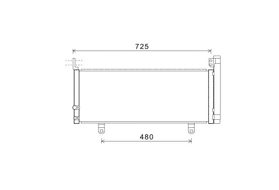 AIRCOCONDENSOR 53005595 International Radiators