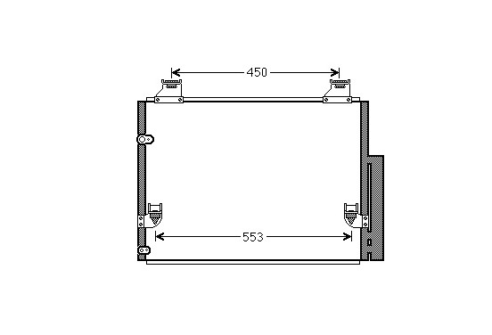 CONDENSOR HILUX 2.5 D4d 05- 53005563 International Radiators