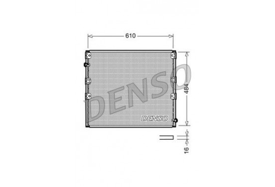 Airco condensor DCN50020