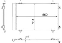 Condensor, airconditioning