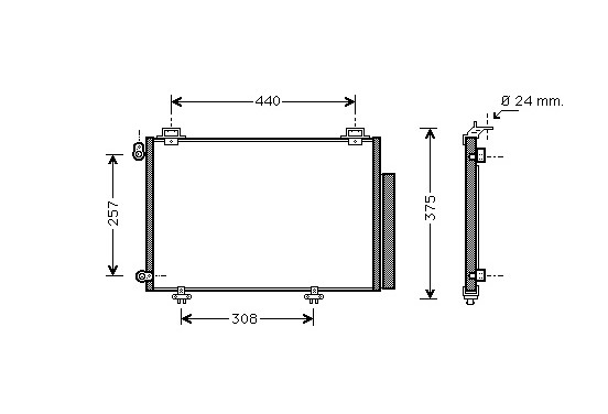 AIRCO CONDENSOR Zie Foto 53005267 International Radiators