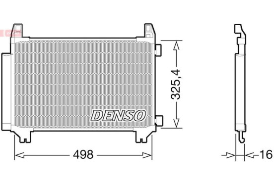 Airco condensor DCN50028