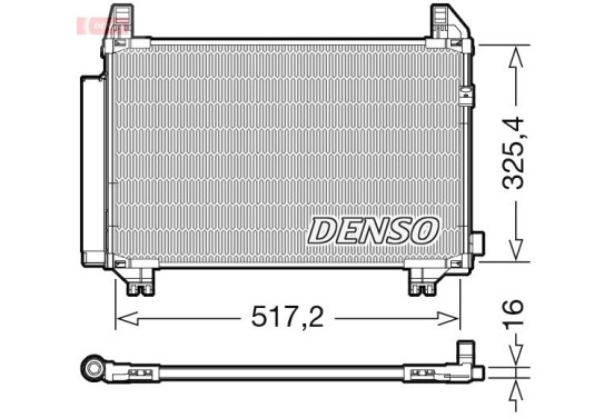 Condensor, airconditioning DCN50107