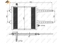 Condensor, airconditioning EASY FIT