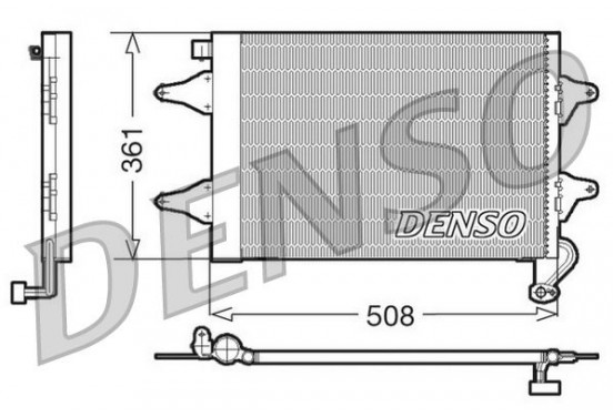 Airco condensor DCN27004