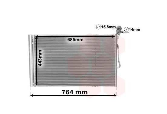 AIRCOCONDENSOR 58005334 International Radiators