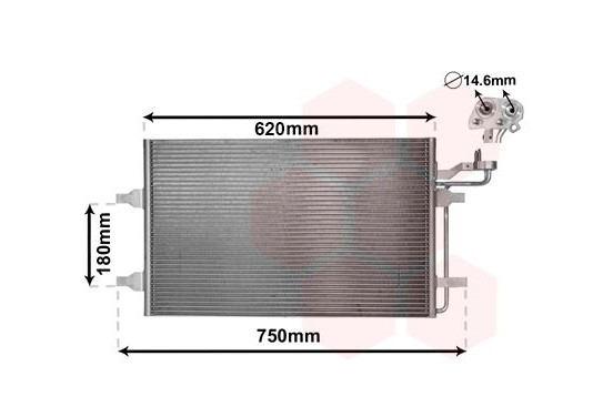 AIRCO CONDENSOR 1.6 / 1.8 / 2.0 59005140 International Radiators