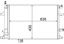 Condensor, airconditioning