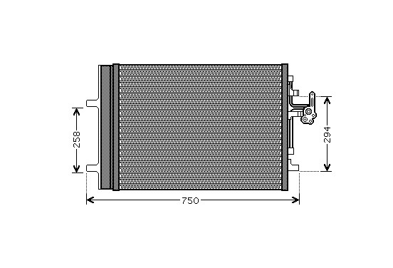 CONDENSOR V70/XC70/S80 DIESEL vanaf '06 59005161 International Radiators