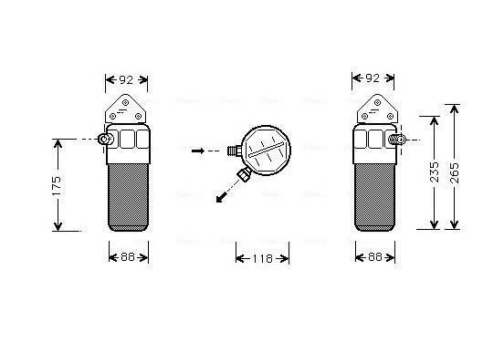 Droger, airconditioning