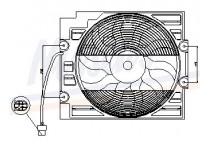 Ventilator, condensator airconditioning