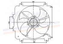 Ventilator, condensator airconditioning