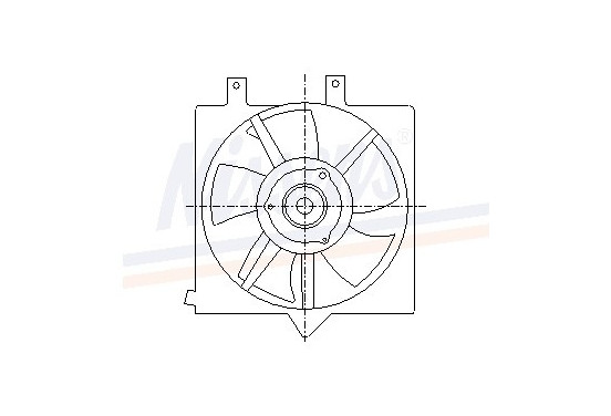 Ventilator, condensator airconditioning