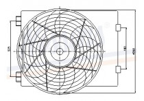 Ventilator, condensator airconditioning