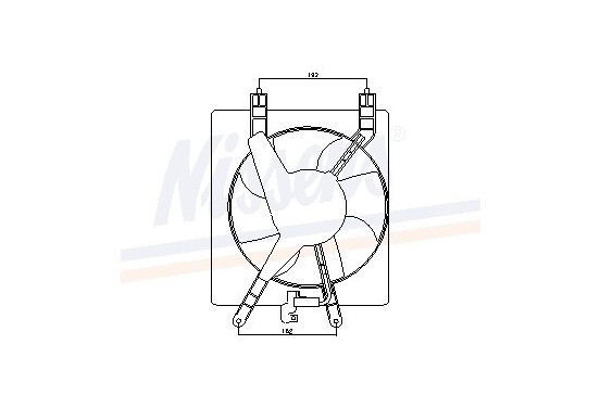 Ventilator, condensator airconditioning