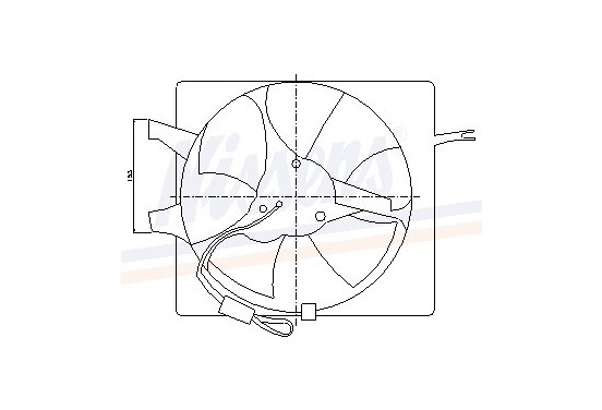 Ventilator, condensator airconditioning