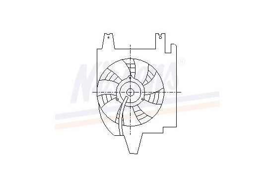 Ventilator, condensator airconditioning