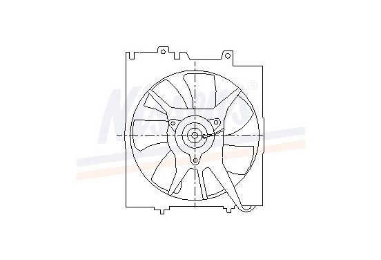 Ventilator, condensator airconditioning