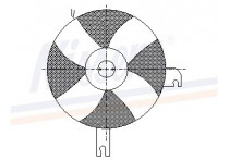 Ventilator, condensator airconditioning