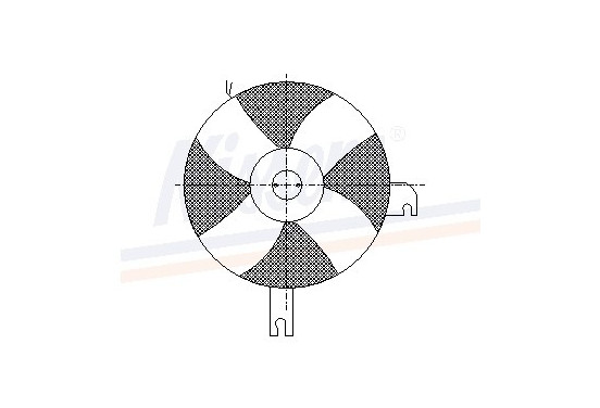 Ventilator, condensator airconditioning