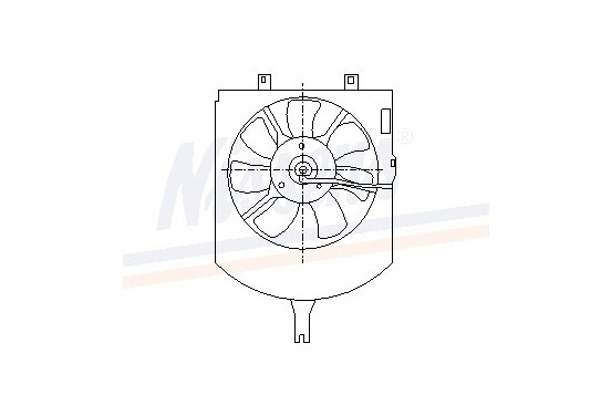 Ventilator, condensator airconditioning