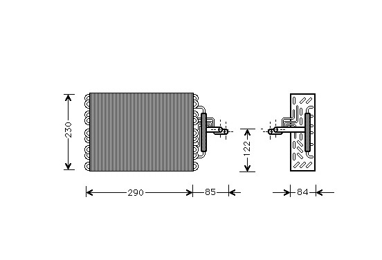 VERDAMPER XANTIA ALL LHD 93-