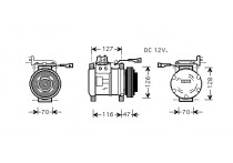 VERDAMPER COMPRESSOR IVECO