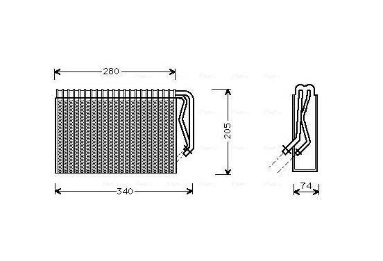 Verdamper, airconditioning