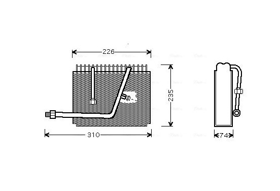 Verdamper, airconditioning