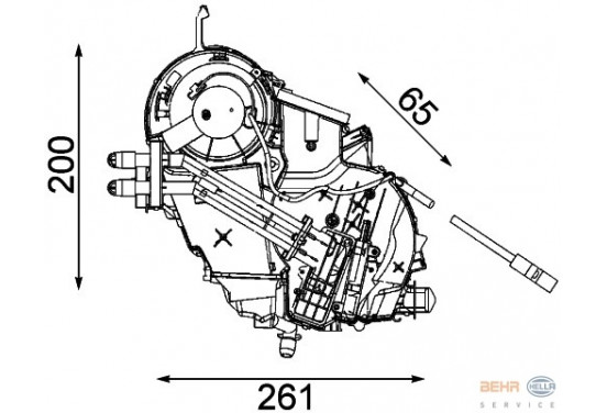 Verdamper, airconditioning