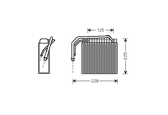 VERDAMPER VOYAGER/MINI RAM 96-98