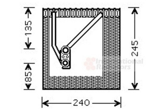 VERDAMPER A3/GOLF5/LEON/PASS RHD 03