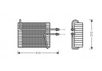 VERDAMPER S90/V90/760/60 RHD 87-