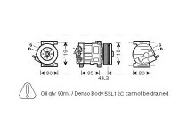 Compressor, airconditioning