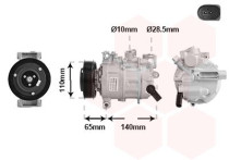 Compressor, airconditioning