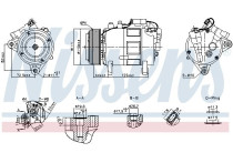 Compressor, airconditioning