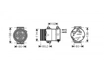 AIRCO COMPRESSOR 2.0               14.4 mm