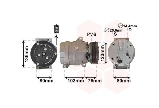 AIRCO COMPRESSOR 98+ 2.0 8v