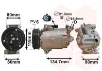 Compressor, airconditioning