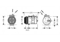 COMPRESSOR ML/VITO/V-Kl MT/AT 96-