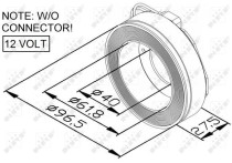 Spoel, magneetkoppeling compressor