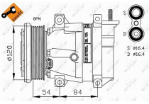 Compressor, airconditioning