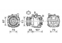 Compressor, airconditioning